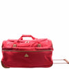 Wheeled Holdall Mid Size Duffle Bag HOL062 Red 1