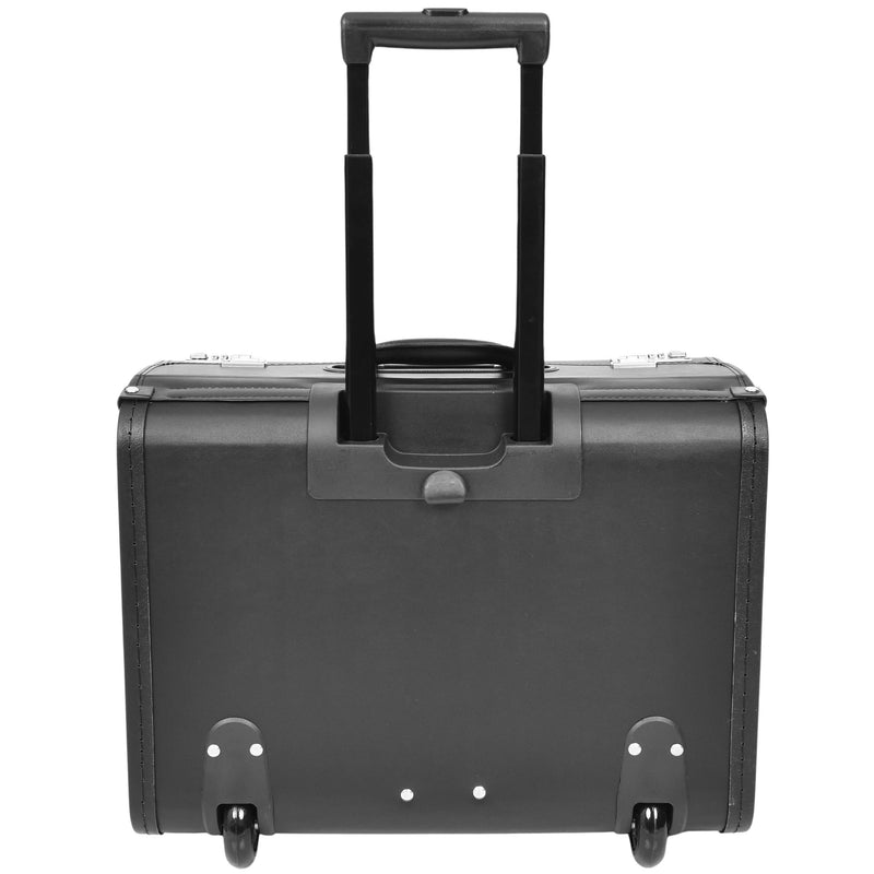 Wheeled Pilot Case Carry on Cabin Bag Laptop Sleeve Black Titan 2