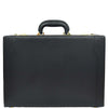 Leather Attache Case Twin Combination Lock Briefcase Expandable HOL1196 2