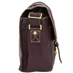 Leather Cross Body Multi Use Camera Organiser Shoulder Bag H8101 Brown 2