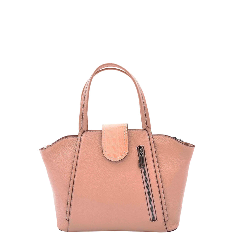 Womens Fashion Leather Handbag Adjustable Strap Bag JANE Rose 3
