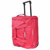 Wheeled Holdall Duffle Mid Size Bag HOL214 Red 3