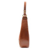 Womens Classic Leather Shoulder Hobo Bag Bruges Cognac 3