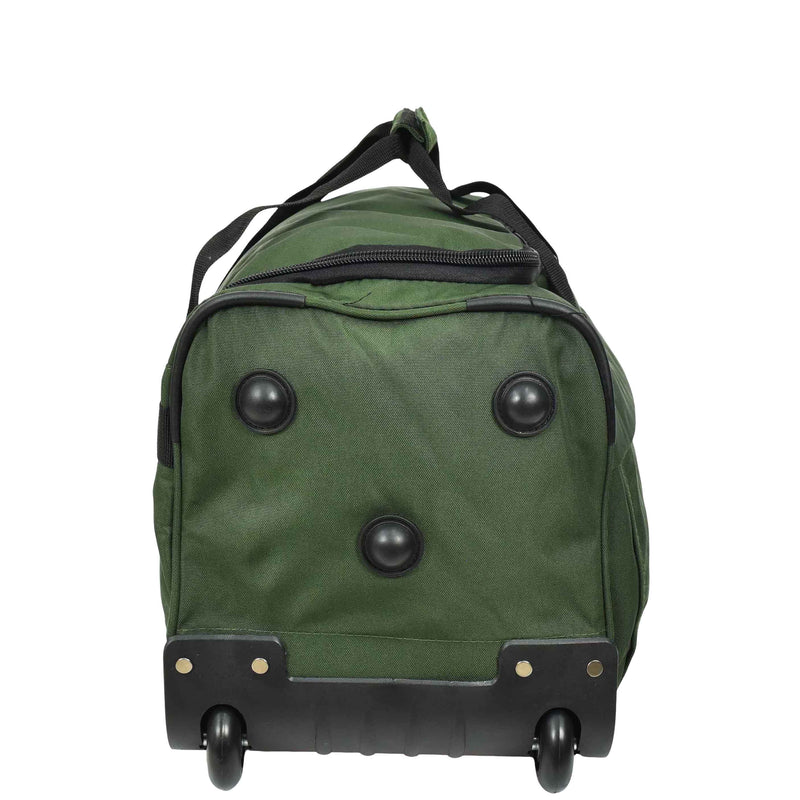 Lightweight Mid Size Holdall with Wheels HL452 Green 4