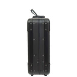 Carbon Black Aluminium Attache Case Twin TSA Combination HOL3496 4