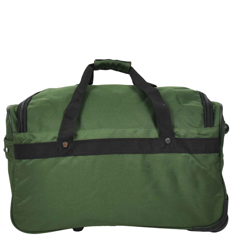 Lightweight Mid Size Holdall with Wheels HL452 Green 5