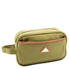 Faux Leather Toiletry Wash Bag Travel HOL8202 Green 5