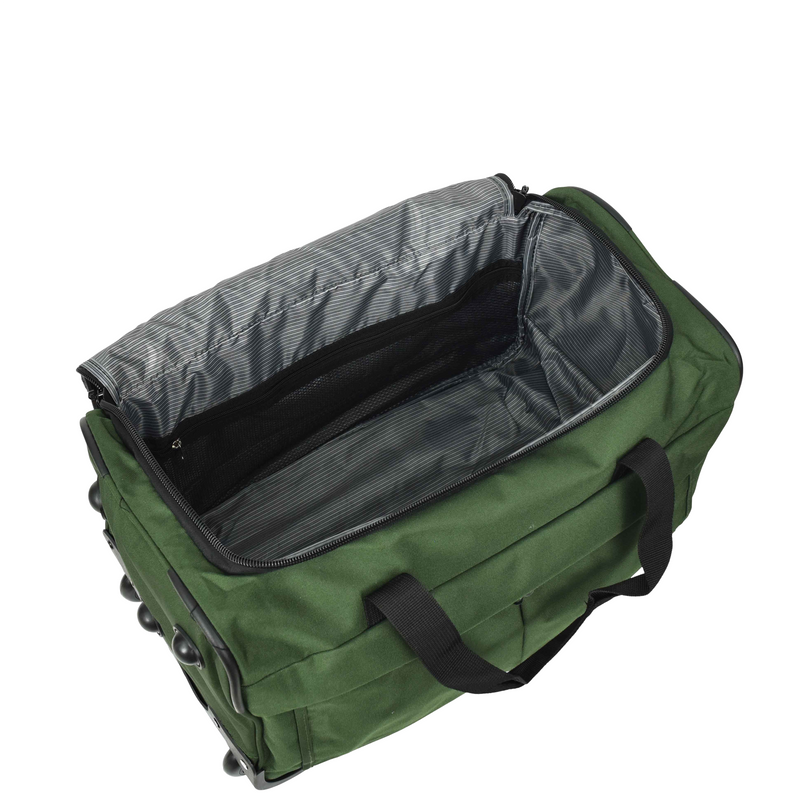 Lightweight Mid Size Holdall with Wheels HL452 Green 6