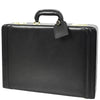 Leather Attache Classic Briefcase Grasmere Black 6