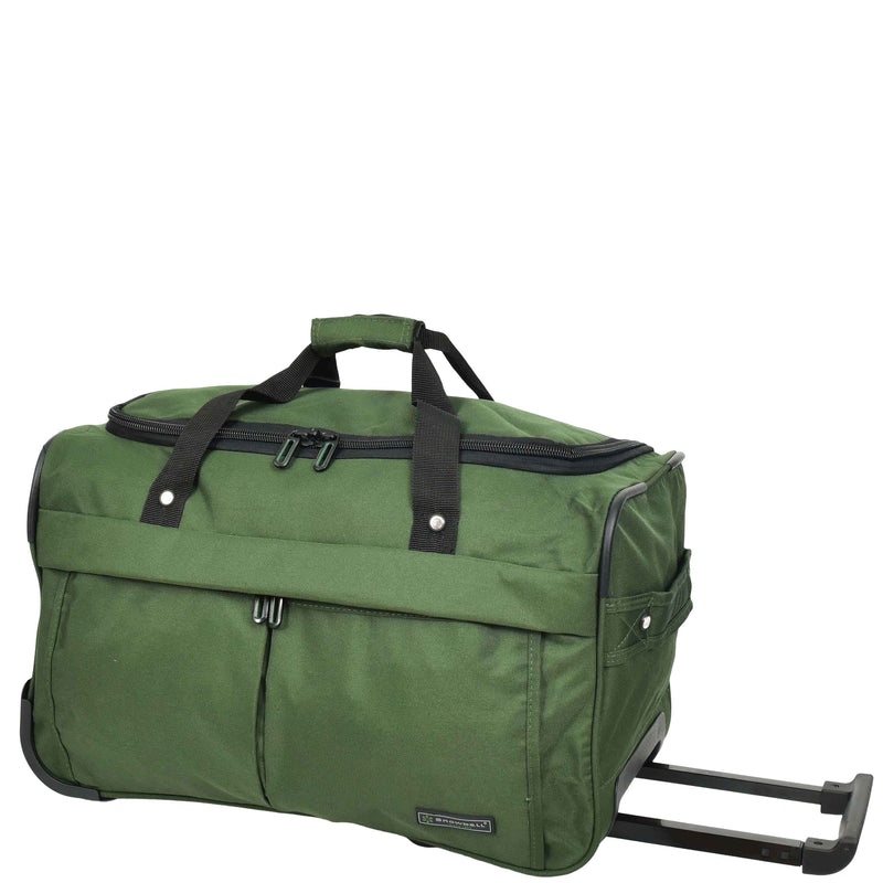 Lightweight Mid Size Holdall with Wheels HL452 Green 7