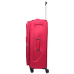 Four Wheel Soft Case Travel Suitcase Luggage Columbia Burgundy 10