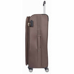 Soft 8 Wheel Spinner Expandable Luggage Malaga Brown 3