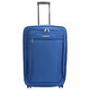 Four Wheel Suitcases Lightweight Soft Expandable Luggage Cosmic Blue 7