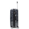 Four Wheel Suitcase Hard Shell Expandable Luggage Maths Print 9
