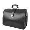 Real Leather Doctors Briefcase Gladstone Bag Ashford Black 3