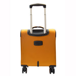 Expandable 8 Wheel Soft Luggage Japan Yellow 4