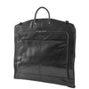 Real Leather Slimline Garment Carrier Taipei Black 2