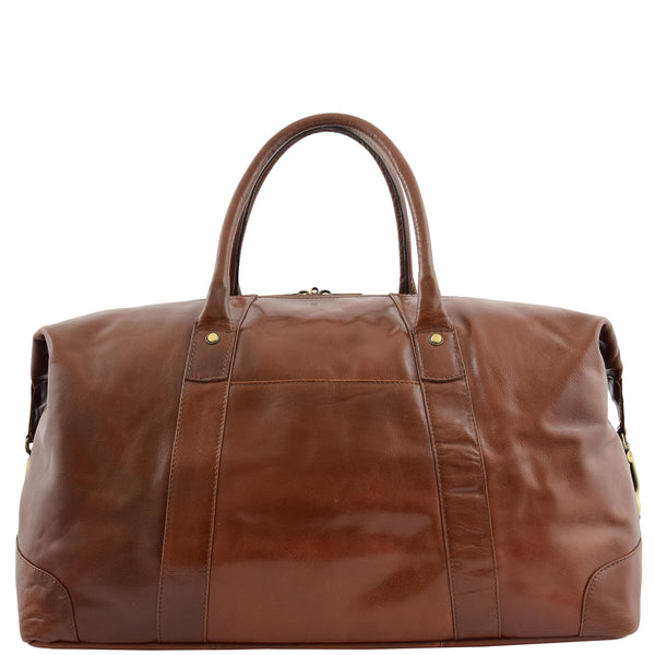 Chestnut Chelsea Veg Tan Harold Large Travel Holdall