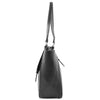 Womens Leather Classic Shopper Fashion Bag Sadie Black 3