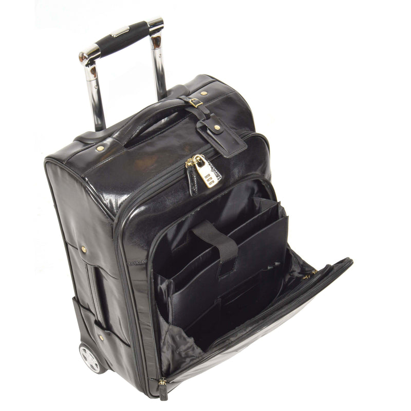cabin suitcase with laptop compartments