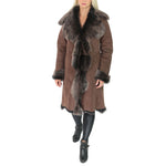 3/4 length toscana fur coat