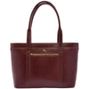 Womens Real Leather Shoulder Bag Large Hobo Handbag Lucy Chestnut 3