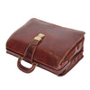Real Leather Doctors Briefcase Gladstone Bag Ashford Brown 5