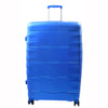 8 Wheeled Expandable ABS Luggage Miyazaki Blue 3