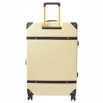 8 Wheel Spinner Travel Luggage’s London Cream 6