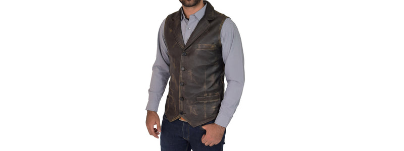 Breaking the Misconceptions of the Mens Leather Waistcoat