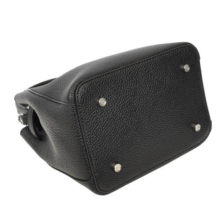 Women’s Small Handbag with Detachable Strap & Removable Zip Pouch Stacey Black 6