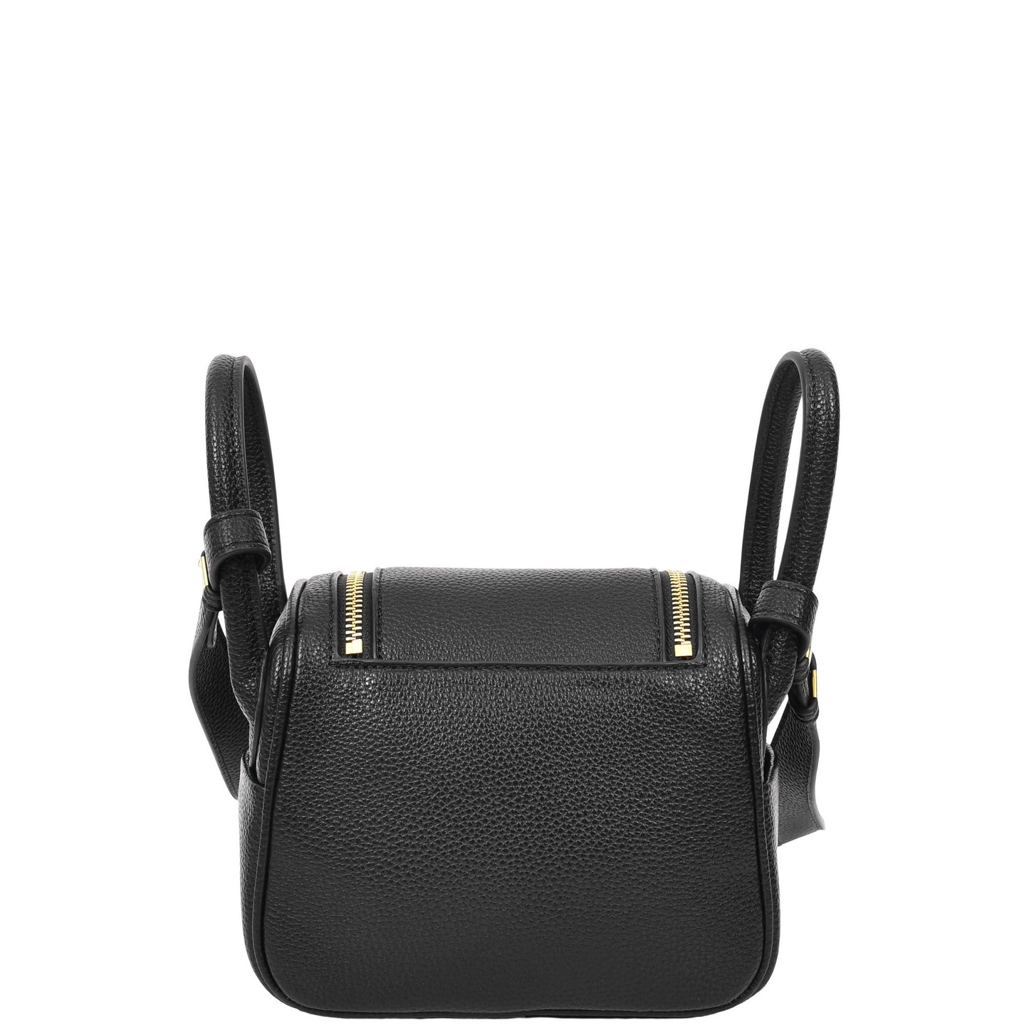 Womens Faux Leather Mini Shoulder Bag Celeste Black 1