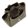 Womens Faux Leather Small Handbag Jasmine Olive 6