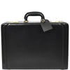 Leather Attache Classic Briefcase Grasmere Black
