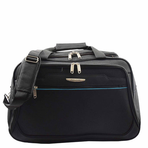 Holdall Travel Duffle Mid Size Bag Weekend HOL304 Black 1