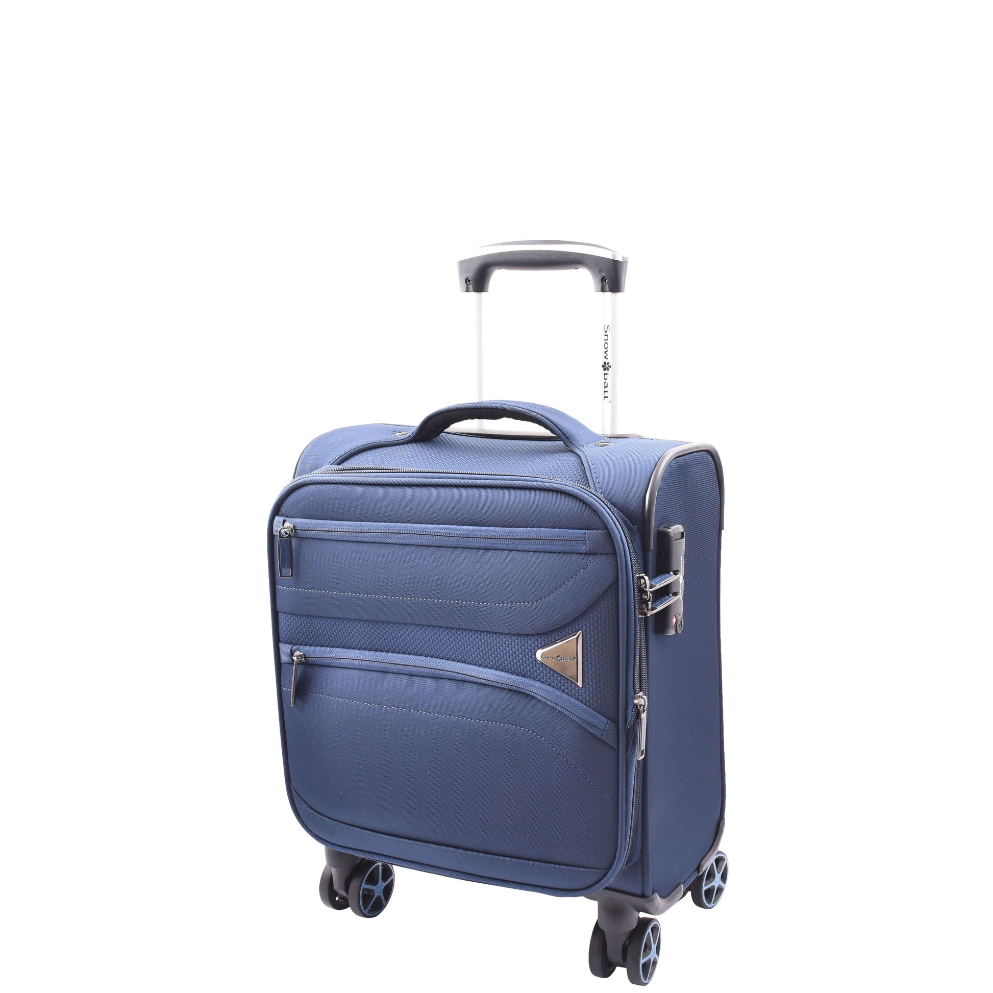 Expandable 8 Wheel Soft Luggage Japan Navy 1