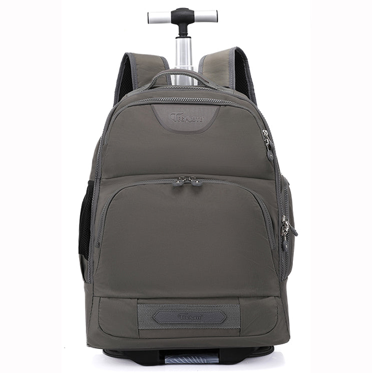 Wheeled Laptop Backpack Convertible Trolley Jetmax Grey 1