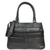 Womens Real Leather Shoulder Bag Large Size HOL3591 Black