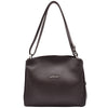 Real Leather Shoulder Bag For Women Zip Hobo Maisie Brown 1