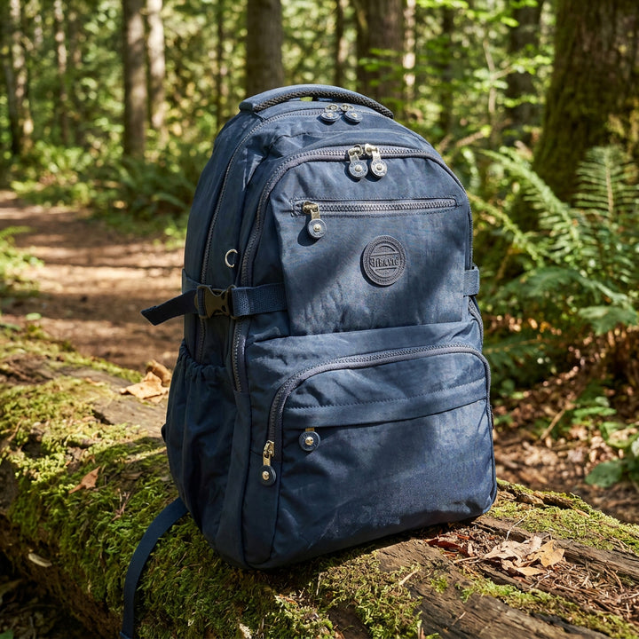 Backpack Lightweight Multiple-Compartment Rucksack with Spacious Storage Casual Use Daypack Colindale Navy