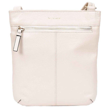 Womens Cross Body Sling Bag Leather Messenger HOL5 White 2