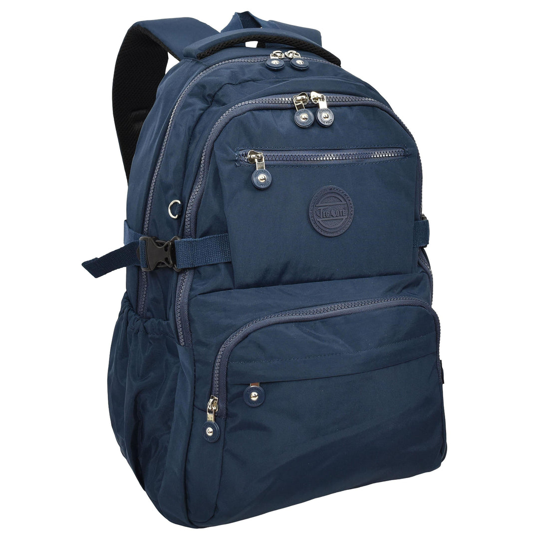 Backpack Lightweight Multiple-Compartment Rucksack with Spacious Storage Casual Use Daypack Colindale Navy