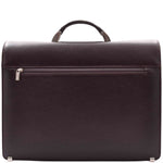 Real Leather Business Briefcase for Men Executive Bag HENRY Brown 2