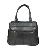 Womens Real Leather Shoulder Bag Large Size HOL3591 Black 2
