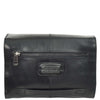 Real Leather Hanging Toiletry Wash Bag Mens Cruise Black 2