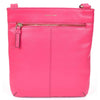 Womens Cross Body Sling Bag Leather Messenger HOL5 Pink 2