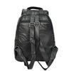 Real Leather Backpack For Women Daypack Organiser Bags HOL0791 Black 2