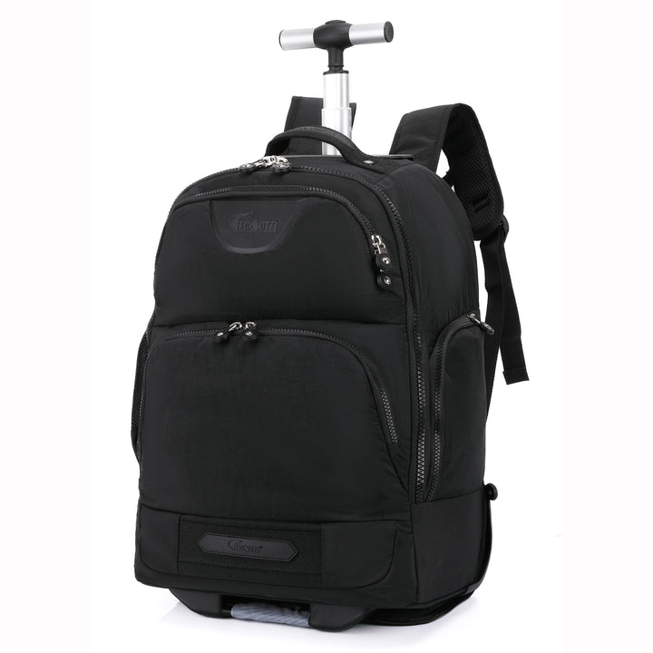 Wheeled Laptop Backpack Convertible Trolley Jetmax Black 2