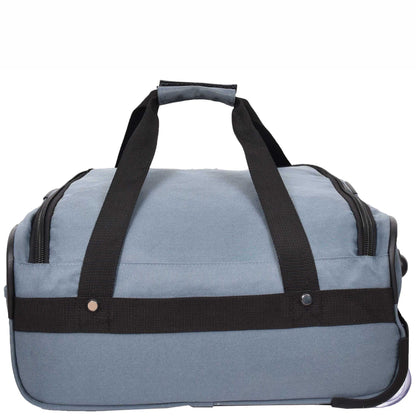 Wheeled Holdall Duffle Mid Size Bag HOL214 Grey 2