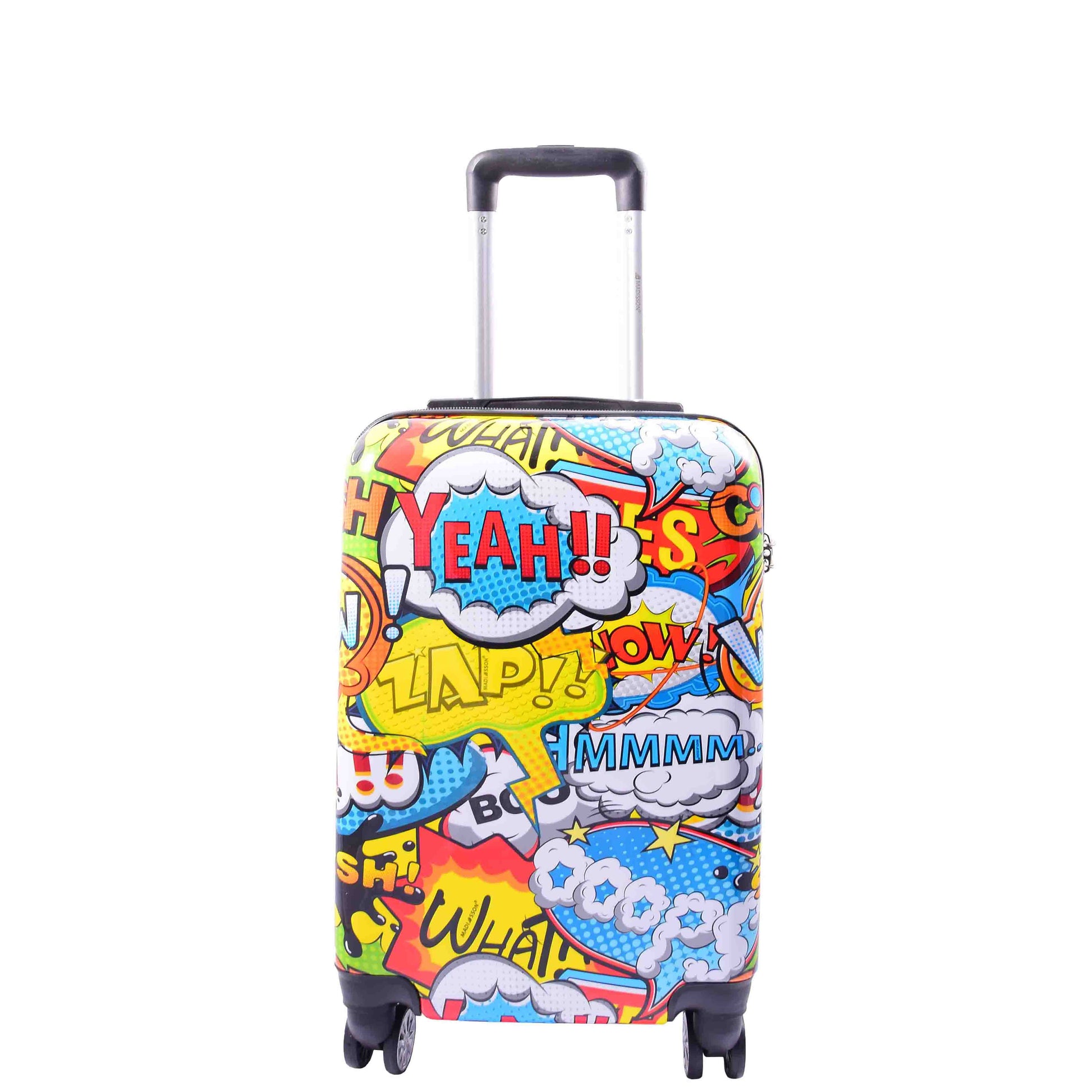 Four Wheels Hard Shell Comic Print Luggage BOGOTA 2